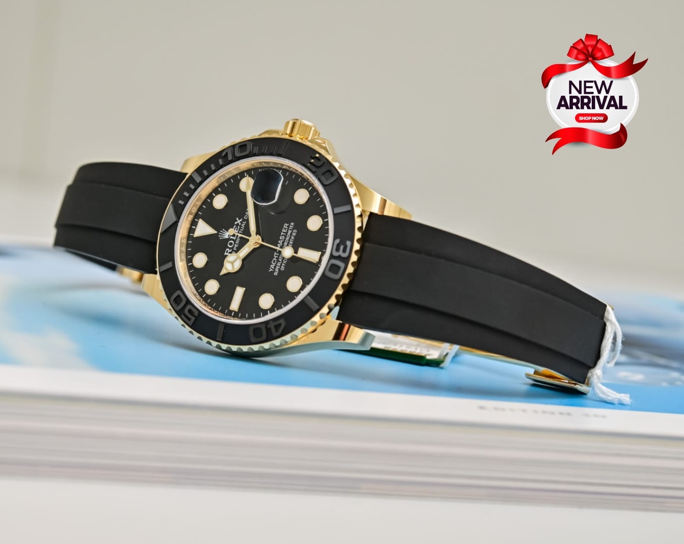 The Black and Gold Yacht-Master.
