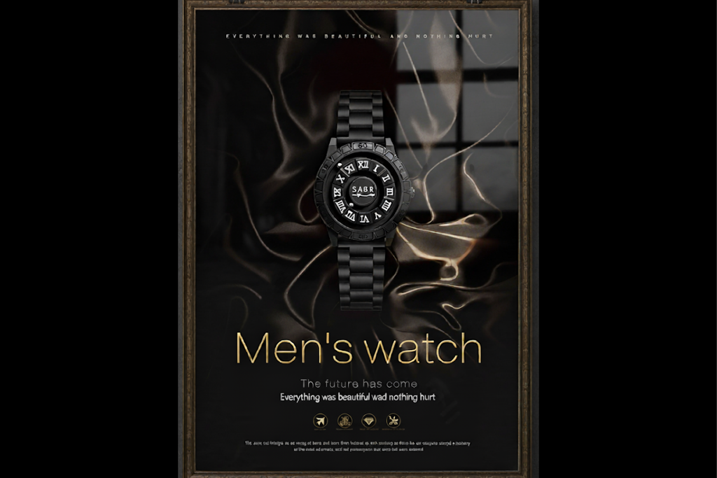 ORIGINAL "Black Magnetic Ball Watch: The Perseverance of SABR"