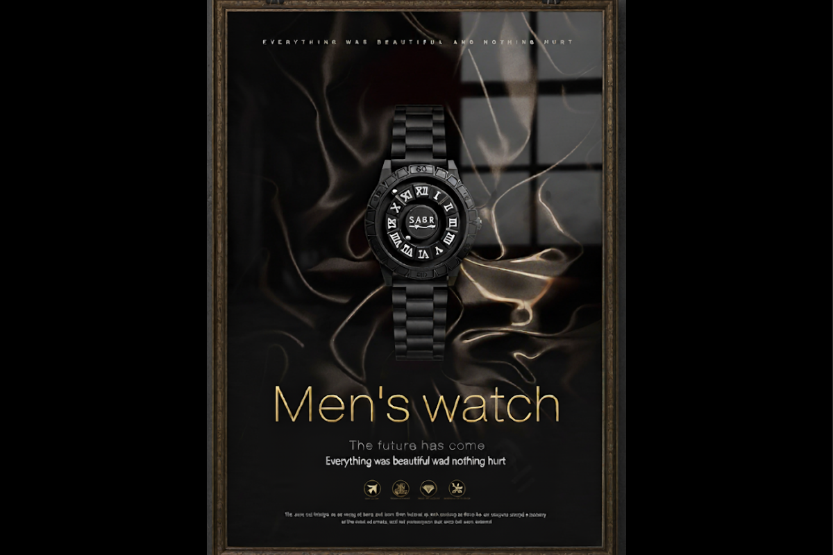ORIGINAL "Black Magnetic Ball Watch: The Perseverance of SABR"