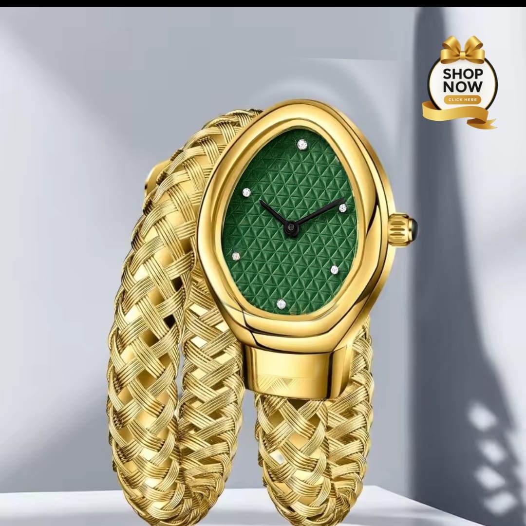 THE SNAKE BRASLET WATCH (BEST FOR GIFT)