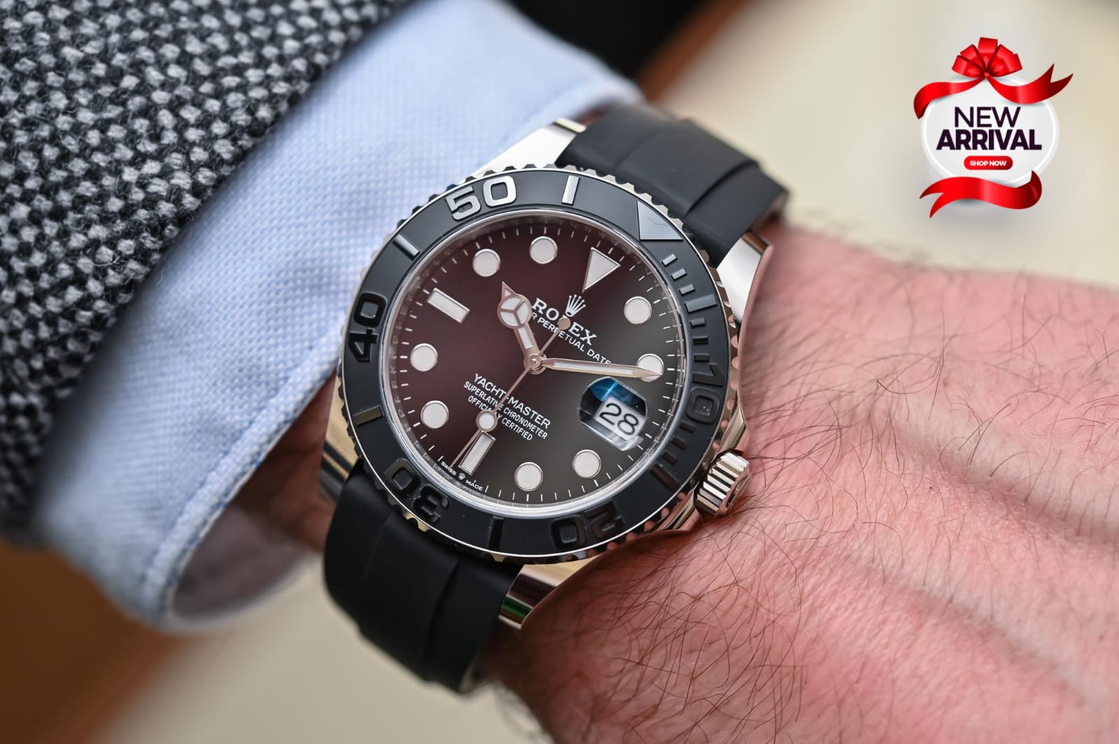 The Black and Gold Yacht-Master.