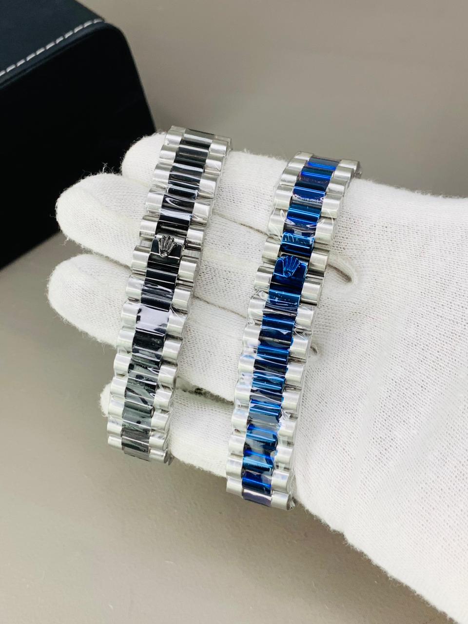 ROLEX-Inspired 'The Blue Gem' Timepiece: